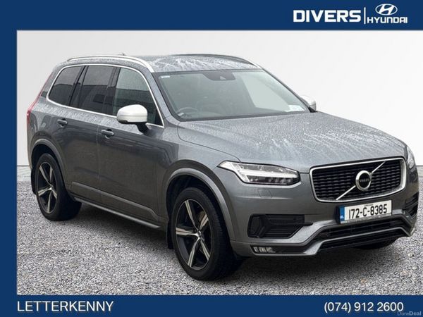 Volvo XC90 Estate, Diesel, 2017, Grey