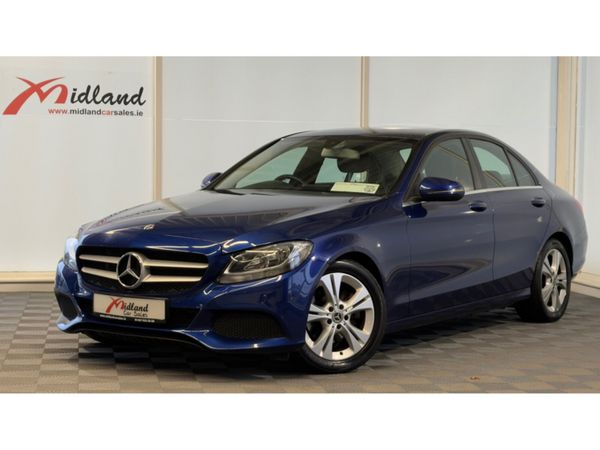 Mercedes-Benz C-Class Saloon, Diesel, 2018, Blue