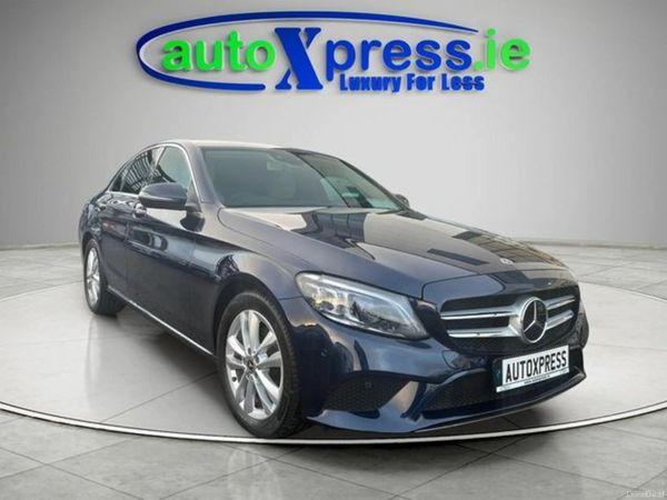 Mercedes-Benz C-Class Saloon, Petrol, 2019, Blue