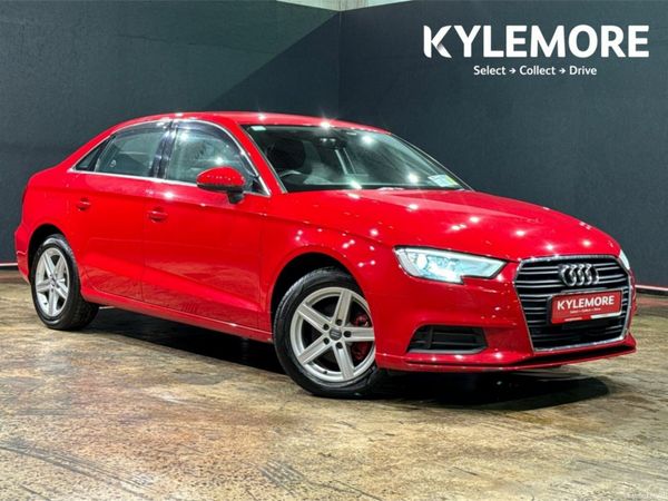 Audi A3 Saloon, Petrol, 2017, Red