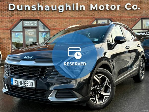 Kia Sportage SUV, Diesel Hybrid, 2023, Black