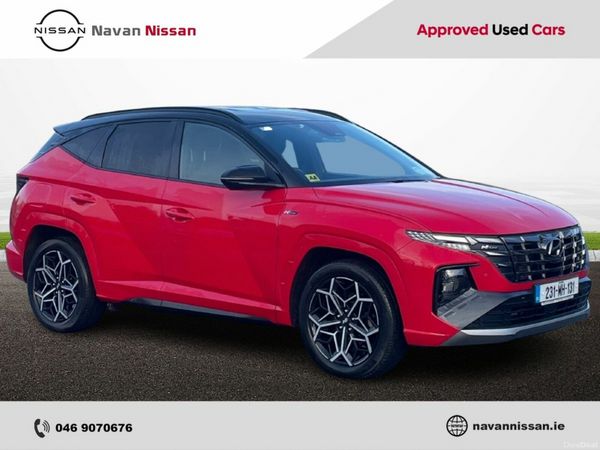 Hyundai Tucson SUV, Petrol Plug-in Hybrid, 2023, Red