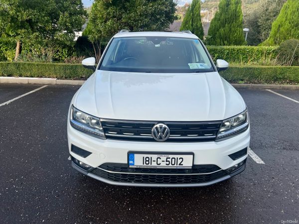 Volkswagen Tiguan SUV, Diesel, 2018, White