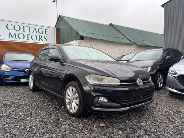 Volkswagen Polo Hatchback, Petrol, 2018, Black