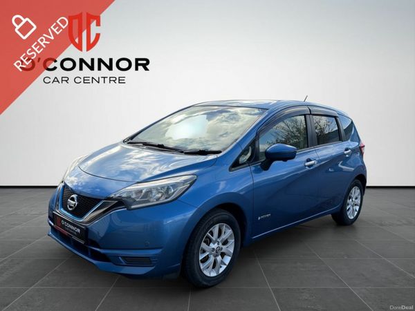 Nissan Note Hatchback, Petrol Hybrid, 2020, Blue