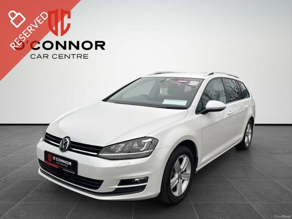 Volkswagen Golf Estate, Petrol, 2016, White