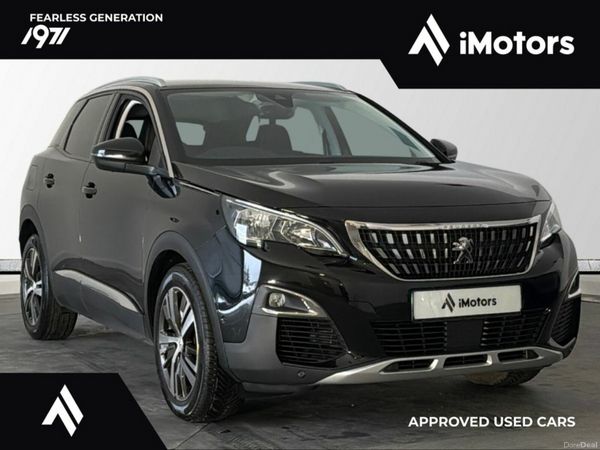 Peugeot 3008 SUV, Petrol, 2019, Black