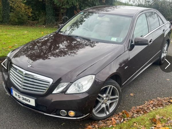 Mercedes-Benz E-Class Saloon, Diesel, 2011, Brown