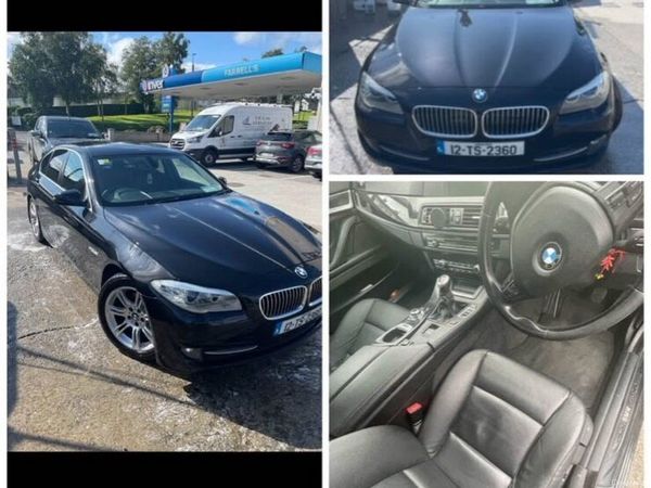BMW 5-Series Saloon, Diesel, 2012, Black