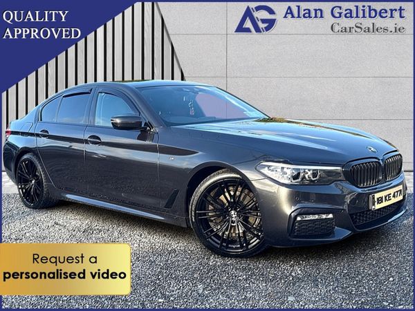 BMW 5-Series Saloon, Diesel, 2018, Grey