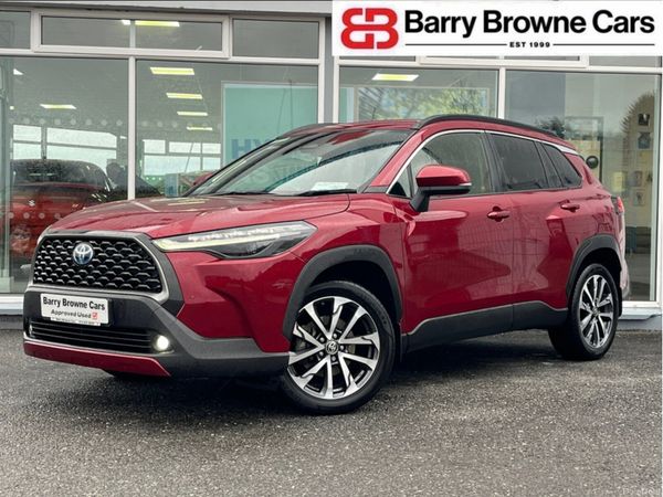 Toyota Corolla SUV, Petrol Hybrid, 2024, Red