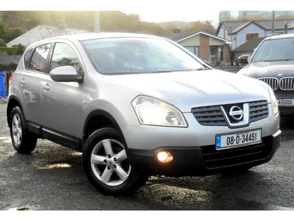 Nissan Qashqai Hatchback, Petrol, 2008, Silver