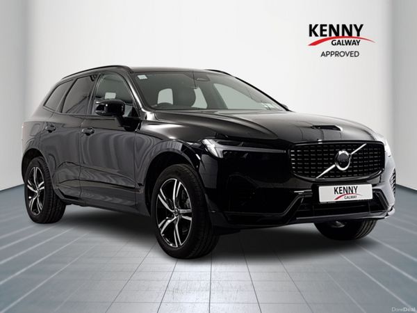 Volvo XC60 Estate, Petrol Plug-in Hybrid, 2022, Black