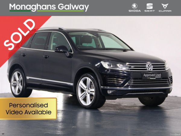 Volkswagen Touareg SUV, Diesel, 2018, Black