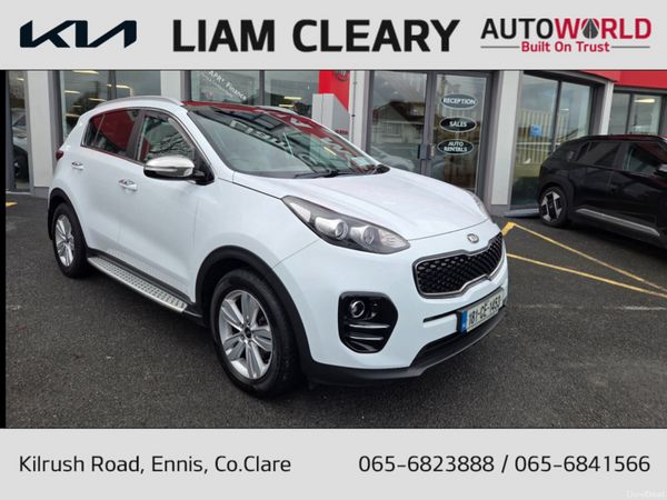 Kia Sportage MPV, Diesel, 2018, White