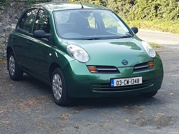 Nissan Micra Hatchback, Petrol, 2003, Green