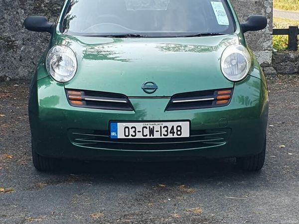 Nissan Micra Hatchback, Petrol, 2003, Green