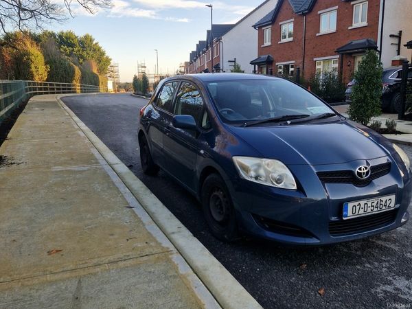 Toyota Auris Hatchback, Petrol, 2007, Blue