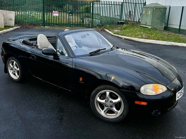 Mazda MX-5 Coupe, Petrol, 2002, Black
