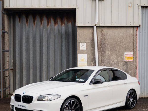 BMW 5-Series Saloon, Diesel, 2016, White