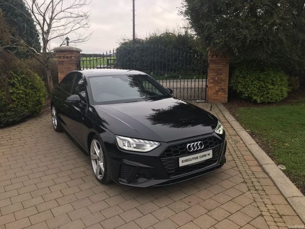 Audi A4 Saloon, Diesel Hybrid, 2022, Black