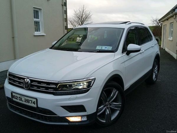 Volkswagen Tiguan SUV, Diesel, 2016, White