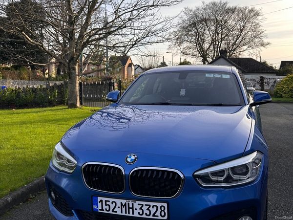 BMW 1-Series Hatchback, Diesel, 2015, Blue