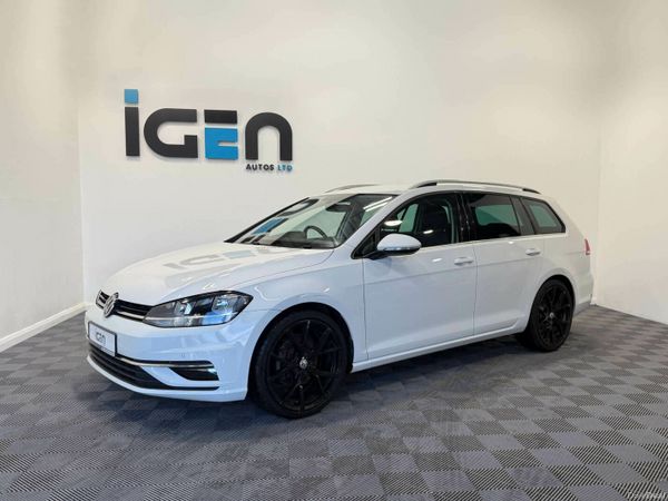 Volkswagen Golf Estate, Petrol, 2017, White
