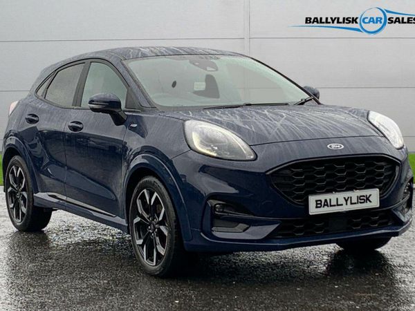 Ford Puma SUV, Petrol Hybrid, 2023, Blue