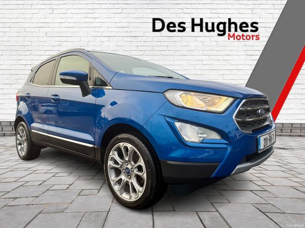 Ford EcoSport SUV, Petrol, 2020, Blue