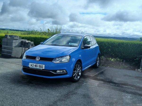 Volkswagen Polo Hatchback, Diesel, 2014, Blue