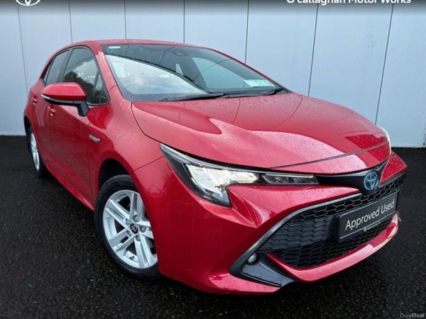 Toyota Corolla Hatchback, Petrol Hybrid, 2021, Red