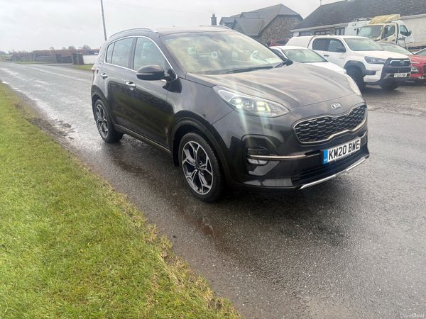 Kia Sportage SUV, Diesel Hybrid, 2020, Black