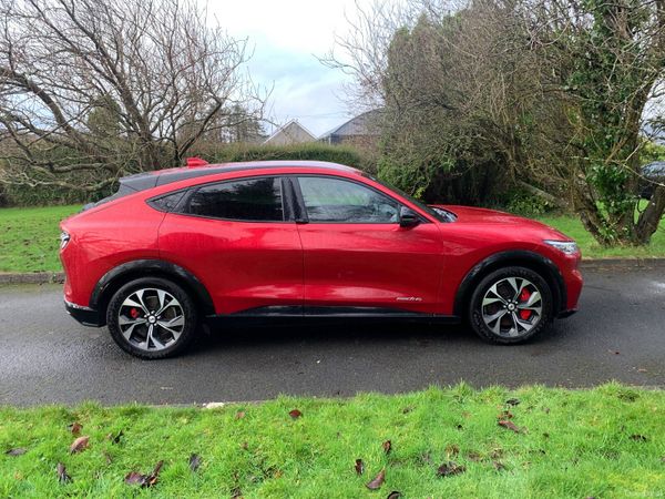 Ford Mustang Mach-E Hatchback, Electric, 2021, Red