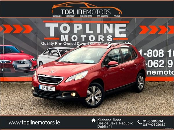 Peugeot 2008 SUV, Diesel, 2016, Red