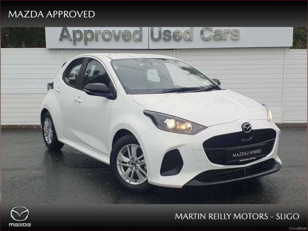 Mazda Mazda2 Hatchback, Petrol Hybrid, 2026, White