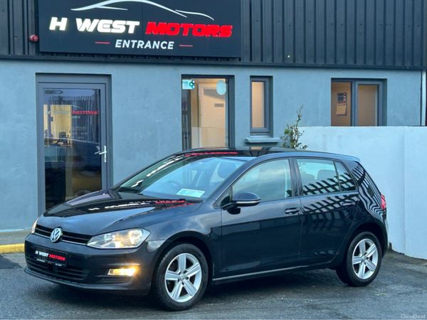 Volkswagen Golf Hatchback, Diesel, 2015, Black