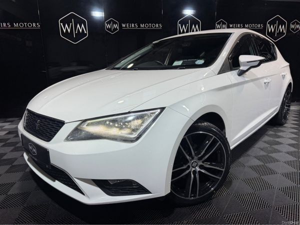 SEAT Leon Hatchback, Petrol, 2017, White