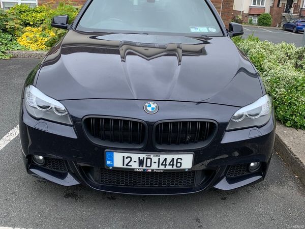 BMW 5-Series Saloon, Diesel, 2012, Black