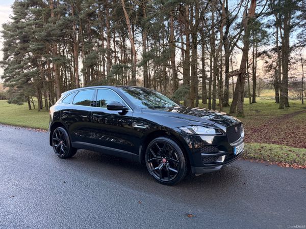 Jaguar F-Pace SUV, Diesel, 2020, Black
