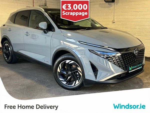 Nissan Qashqai MPV, Petrol Hybrid, 2025, Grey