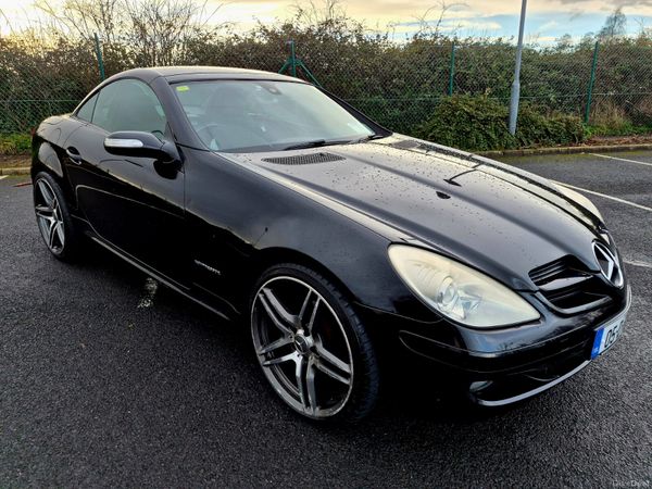 Mercedes-Benz SLK Convertible, Petrol, 2005, Black