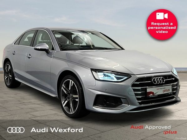 Audi A4 Saloon, Diesel, 2022, Silver
