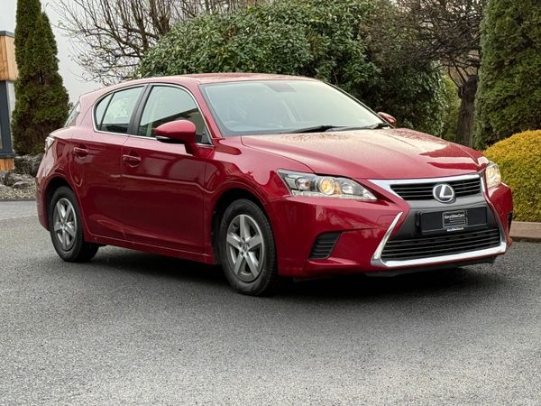 Lexus CT Hatchback, Petrol Hybrid, 2016, Red
