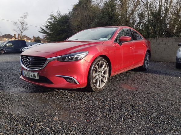 Mazda Mazda6 Saloon, Diesel, 2016, Red
