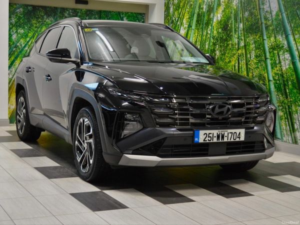 Hyundai Tucson SUV, Petrol Plug-in Hybrid, 2025, Black