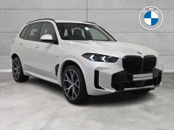 BMW X5 SUV, Petrol Plug-in Hybrid, 2024, White