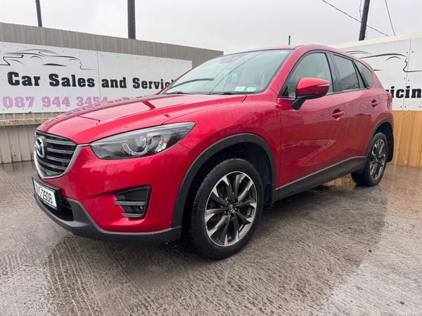 Mazda CX-5 SUV, Diesel, 2017, Red