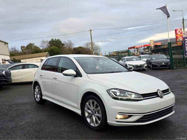 Volkswagen Golf Hatchback, Petrol, 2019, White