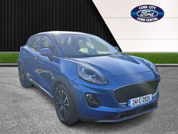 Ford Puma MPV, Petrol Hybrid, 2024, Blue